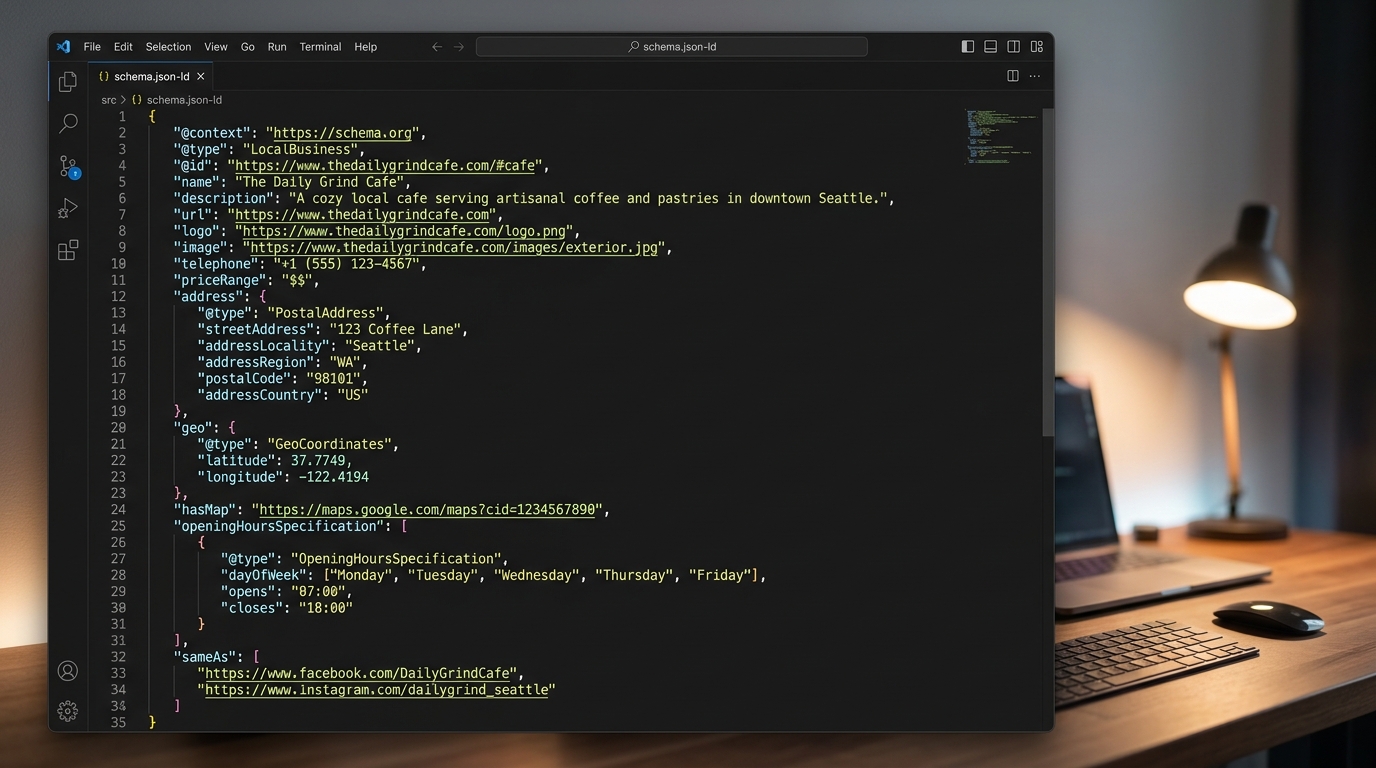 Local Schema Markup Masterclass for Contractors (JSON-LD Guide)