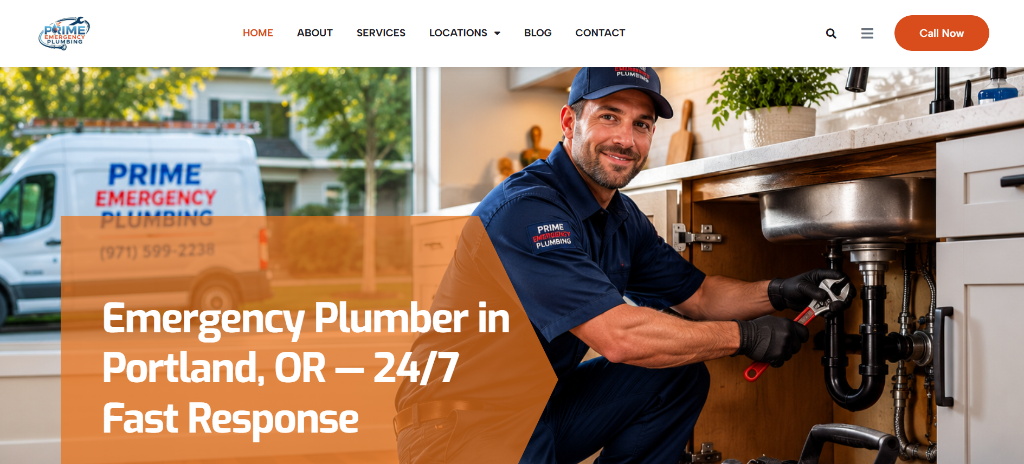 Prime Emergency Plumbing project